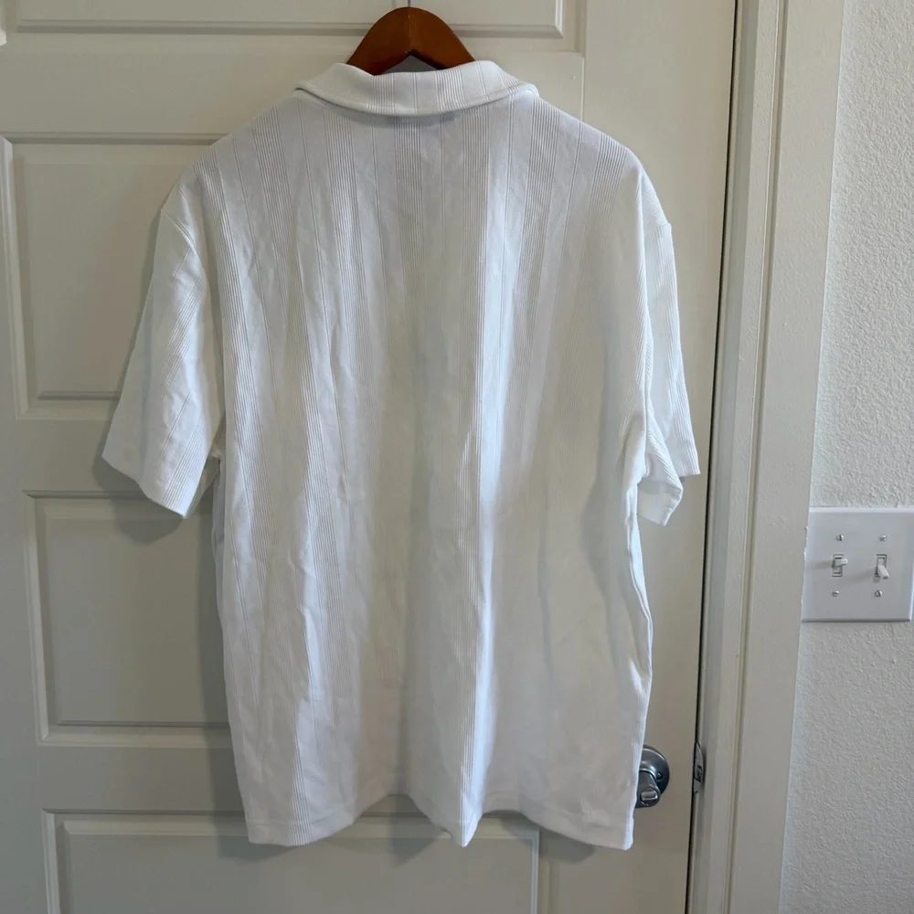 NWT Banana Republic White Polo Shirt for Men